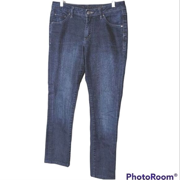 Jag Jeans Dark Wash Stretch Skinny Jeans size 12 - Picture 1 of 6